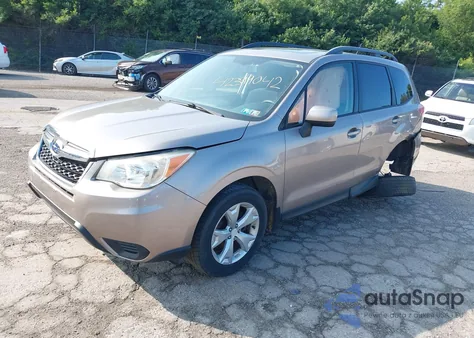 2015 Subaru Forester 2.5I Premium from USA, damaged, VIN JF2SJADC3FH404812